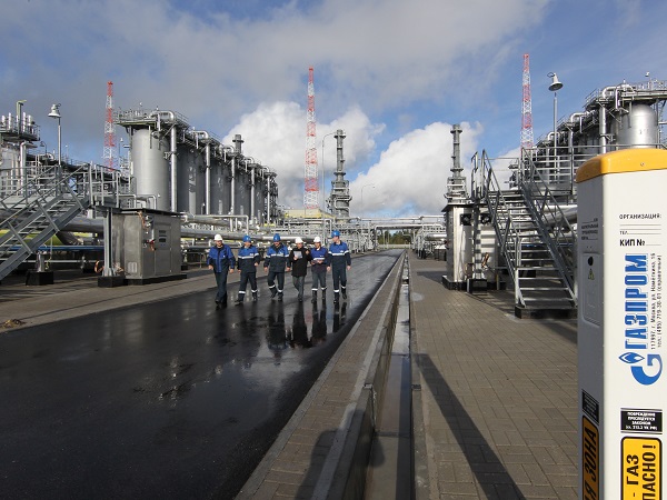 Gas Compression Station North Stream Portoyova Gazprom